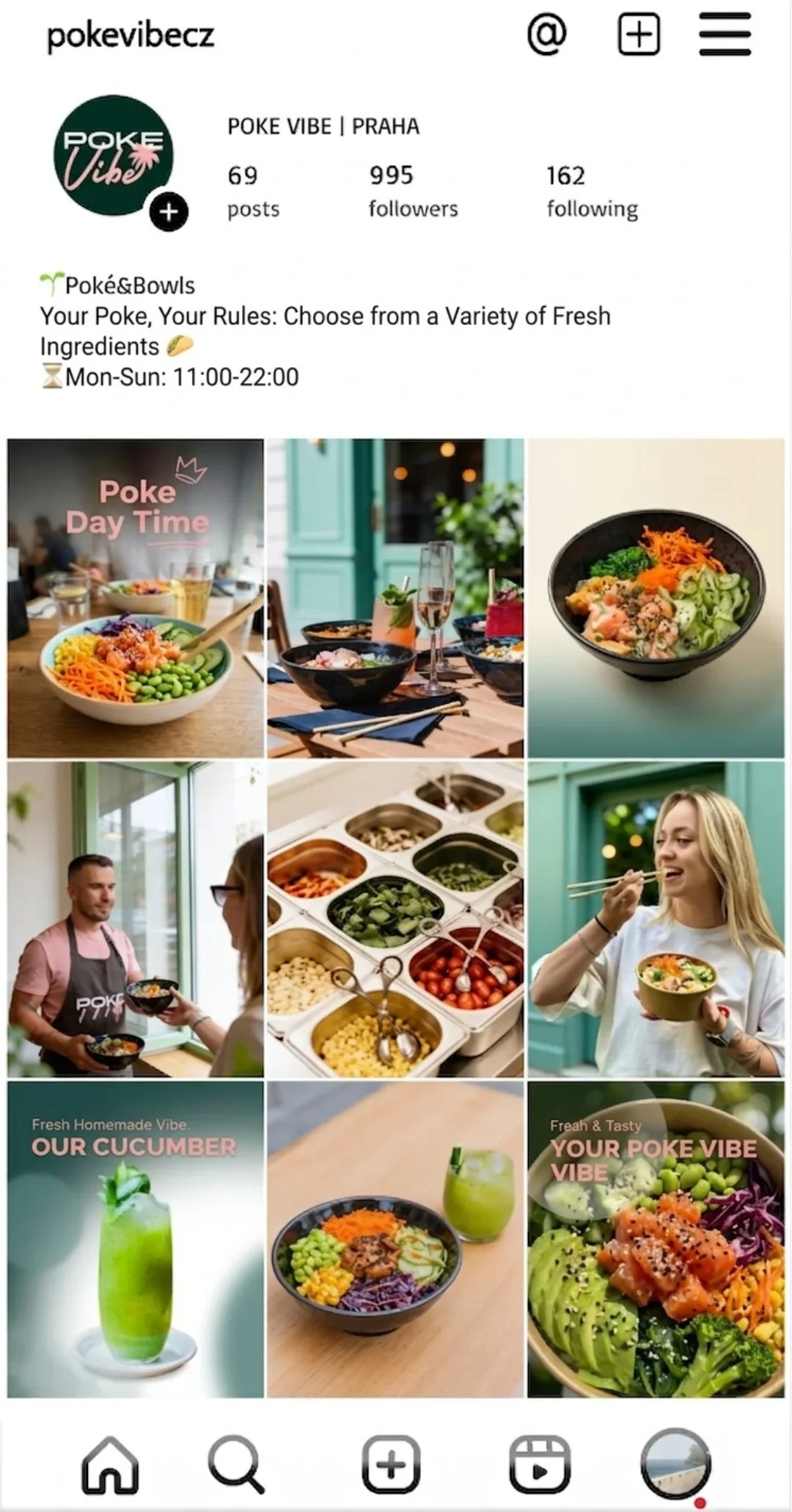 Restaurant posts - second set