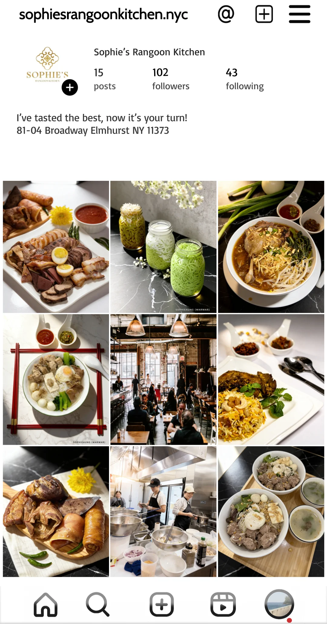 Restaurant posts - third set